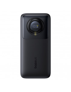 
„Free2Pull“ 20000 mAh išorinė baterija su ištraukiamu USB-C laidu, 65 W – juoda
