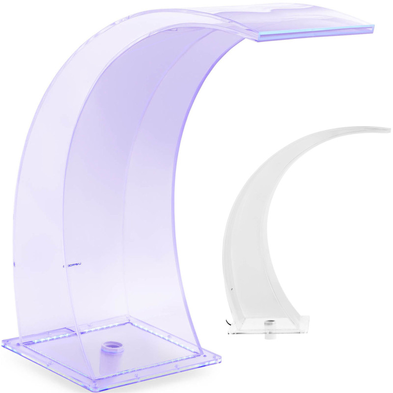 Krioklio snapelis su LED apšvietimu 35 cm, vandens srautas 303 mm Krioklio snapelis su LED apšvietimu 35 cm, vandens srautas 303 mm