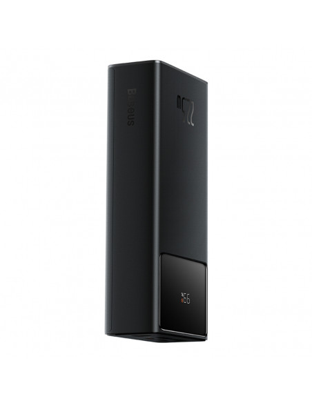 
Nešiojamoji baterija 30000mAh 22.5W su USB-A - USB-C 3A 30cm laidu - juoda
