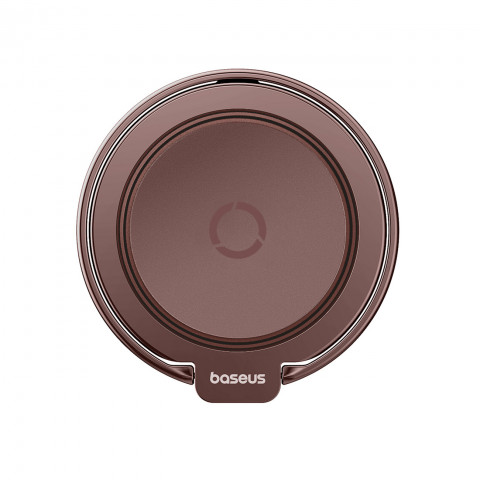 
Magnetinis žiedo laikiklis išmaniajam telefonui su stovo funkcija - raudonas auksas
