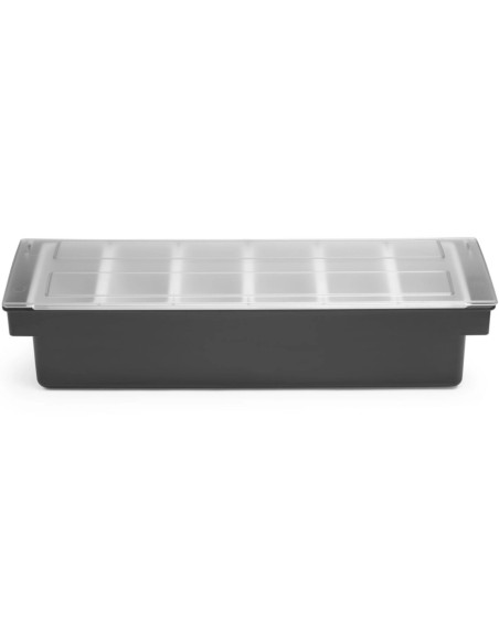 Barmeno taros organizatorius gėrimų kokteiliams - 6 įdėklai