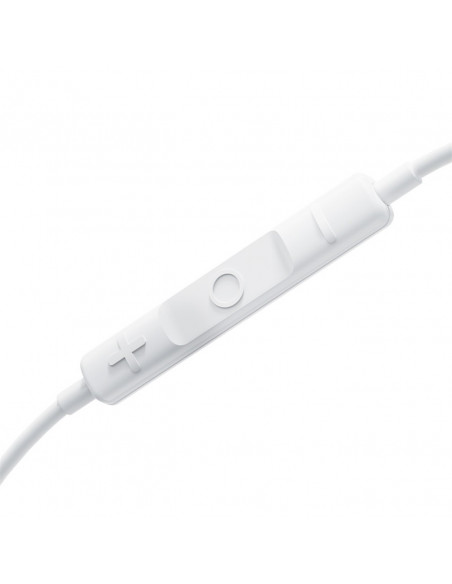 
USB-C laidinės į ausis įdedamos ausinės – baltos
