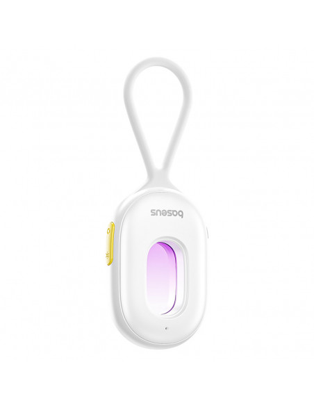 
Paslėptos kameros detektorius su signalizacija, mini žibintuvėlis, USB-A - USB-C laidas - baltas
