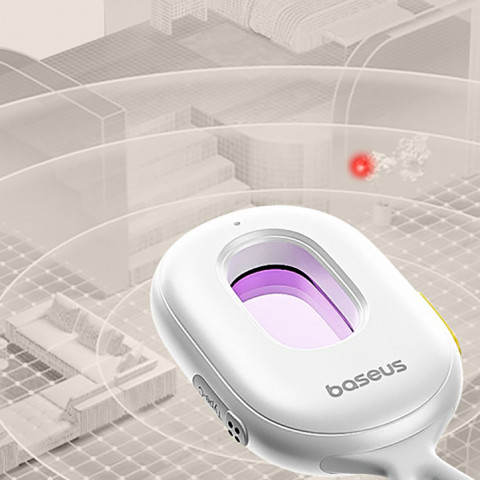 
Paslėptos kameros detektorius su signalizacija, mini žibintuvėlis, USB-A - USB-C laidas - baltas
