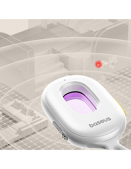 
Paslėptos kameros detektorius su signalizacija, mini žibintuvėlis, USB-A - USB-C laidas - baltas
