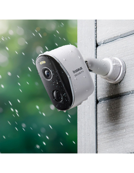 
Lauko stebėjimo rinkinys su 2 2K kameromis ir 16 GB „Wi-Fi“ – baltas
