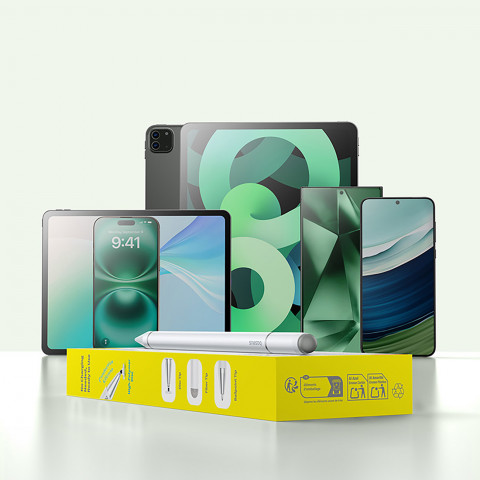 
„Smooth Writing III“ 3 viename pasyvus rašiklis, magnetinė versija – baltas
