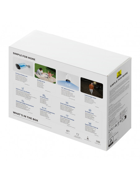 
Lauko stebėjimo kamera „Security B1“, 8 GB „Wi-Fi“, 100 lm, 7800 mAh
