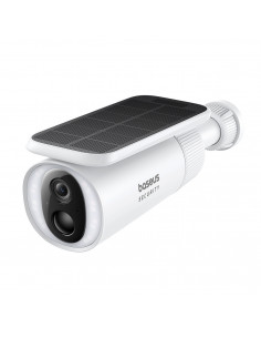 
„Security S1“ saulės energija varoma lauko kamera stebėjimui 2K 8x 8 GB 400 lm – balta
