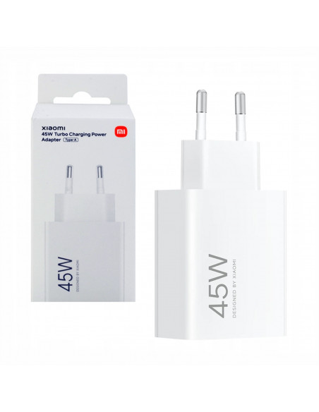 
„TurboCharge“ USB-A 45 W sieninis įkroviklis – baltas
