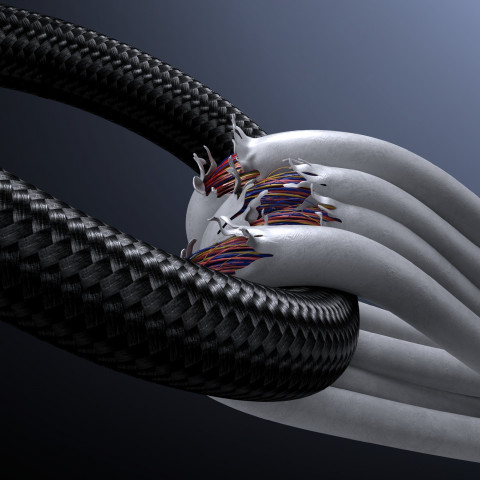 
Laidas su ekranu USB-A - iPhone Lightning 3A 1.2m - juodas
