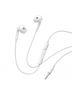 
Laidinės ausinės su mini lizdu – baltos
