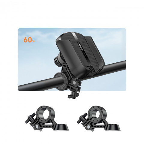 
Telefono laikiklis dviračiui, motociklui, motoroleriui 4,7–7 colių – juodas
