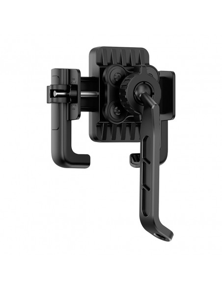 
Motociklo telefono laikiklis su smūgius sugeriančiu laikikliu veidrodėliui - juodas
