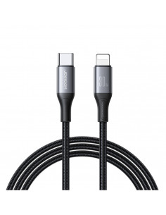 
USB-C – iPhone Lightning 30W 2m laidas – juodas

