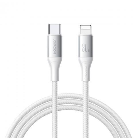 
USB-C – iPhone Lightning 30W 2m laidas – baltas
