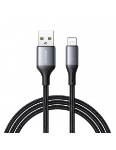 
USB-A - iPhone Lightning 3A kabelis 2 m - juodas
