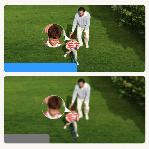 
„Security N1“ lauko kamera 2K stebėjimui – balta
