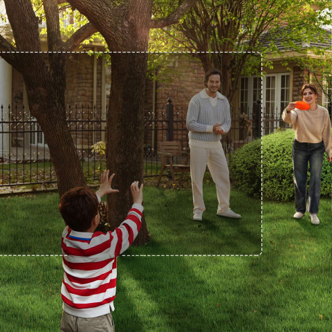 
„Security N1“ lauko kamera 2K stebėjimui – balta
