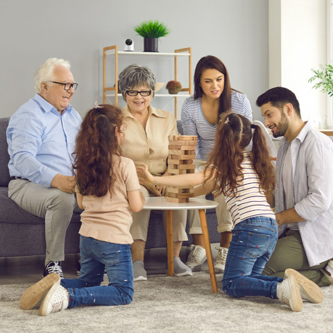 
„Security P1 Pro“ vidaus kamera su „MicroSD“ kortele, „Wi-Fi 3K“ dirbtinio intelekto stebėjimu – balta
