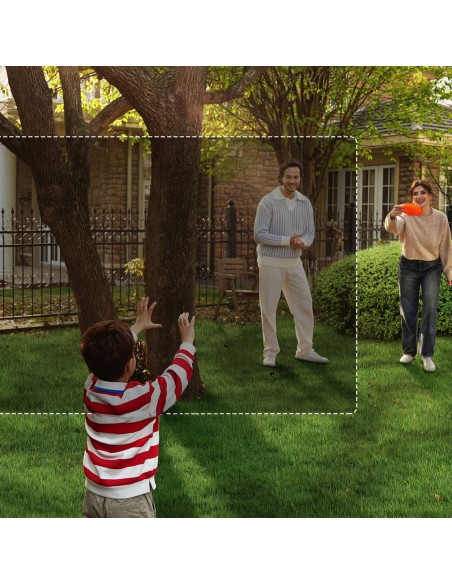 
Lauko stebėjimo rinkinys su 2 2K kameromis ir 16 GB „Wi-Fi“ – baltas
