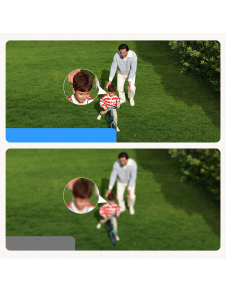 
Lauko apsaugos kamera su 2K apšvietimu, „Wi-Fi“, 7800 mAh
