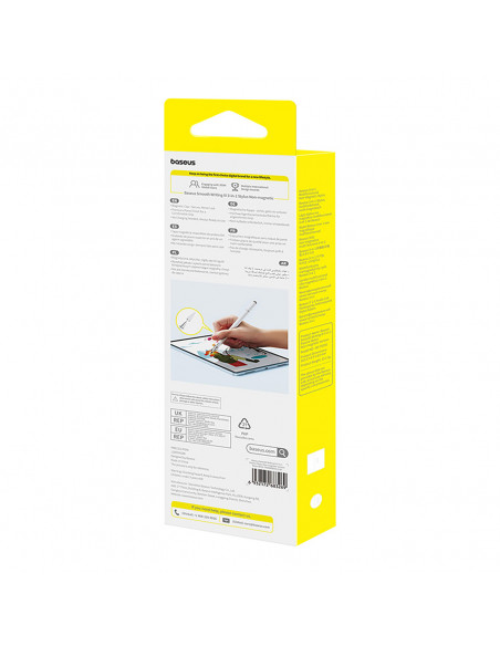 
„Smooth Writing III“ 3 viename pasyvus rašiklis, magnetinė versija – baltas
