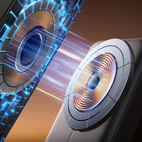 
3 viename indukcinis išorinis akumuliatorius 10000mAh 22.5W su integruotu „MagSafe“ laidu – juodas
