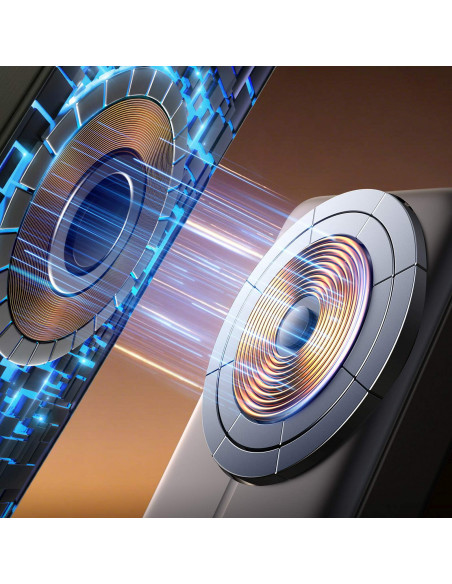 
3 viename indukcinis išorinis akumuliatorius 10000mAh 22.5W su integruotu „MagSafe“ laidu – juodas
