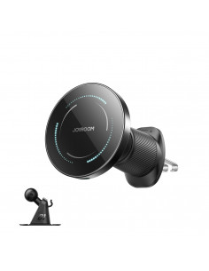 
„MagSafe“ belaidis telefono įkroviklis automobilyje, montuojamas ant prietaisų skydelio – juodas
