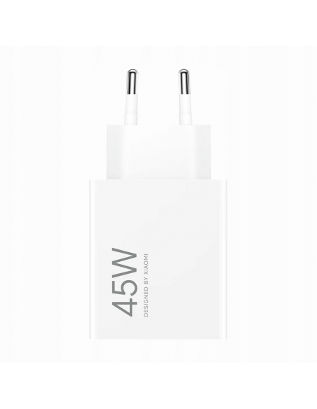 
„TurboCharge“ USB-A 45 W sieninis įkroviklis – baltas
