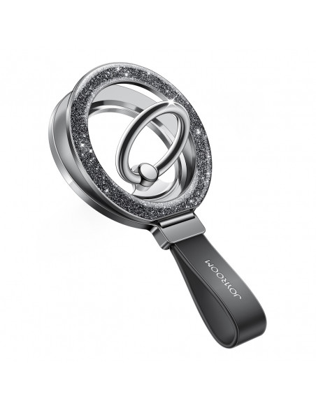 
Magnetinis telefono žiedo laikiklis - juodas
