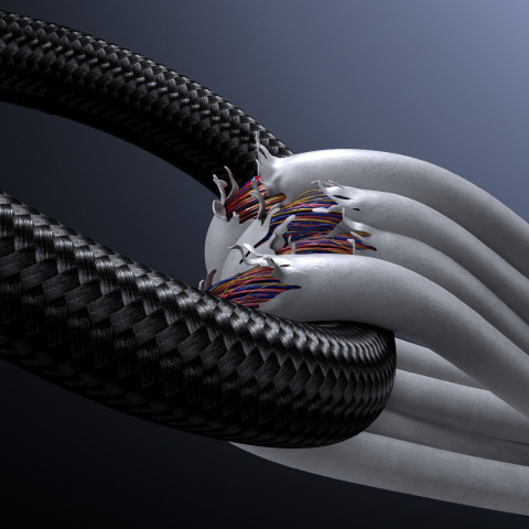 
USB-C ekrano kabelis – „iPhone Lightning“ 30 W, 1,2 m – juodas
