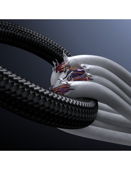 
Laidas su ekranu USB-A - iPhone Lightning 3A 1.2m - juodas
