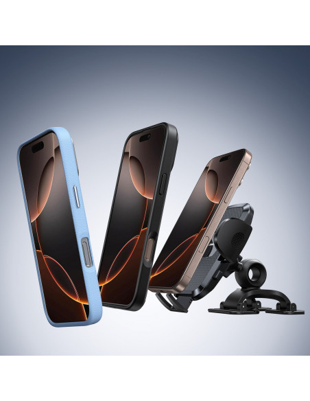 
Automobilinis laikiklis 4,7–7 colių telefonui, laikiklis su trimis kojelėmis
