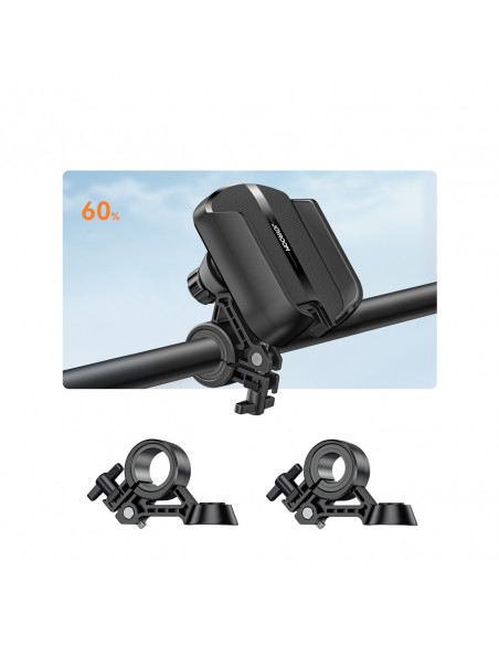 
Telefono laikiklis dviračiui, motociklui, motoroleriui 4,7–7 colių – juodas
