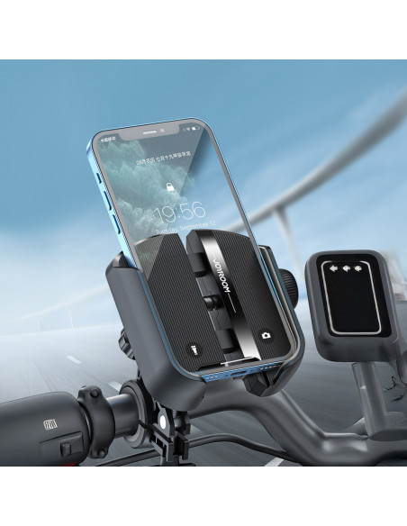 
Telefono laikiklis dviračiui, motociklui, motoroleriui 4,7–7 colių – juodas
