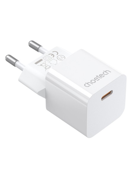 Sieninis įkroviklis 20W USB Type C baltas Sieninis įkroviklis 20W USB Type C baltas