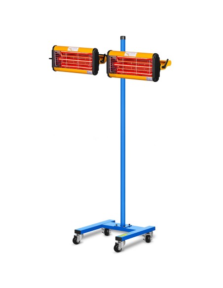 Dažų infraraudonųjų spindulių šilumos radiatorius dažams džiovinti ant stovo 2200W IR-DRYER2000.2