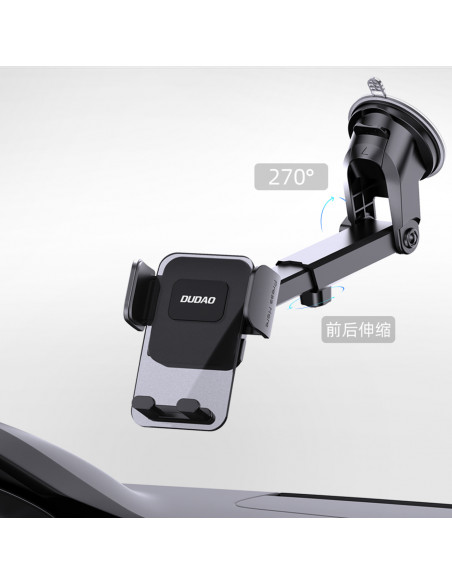 
Automobilinis telefono laikiklis, skirtas prietaisų skydeliui arba priekiniam stiklui
