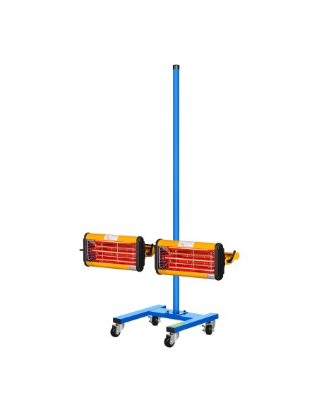 Dažų infraraudonųjų spindulių šilumos radiatorius dažams džiovinti ant stovo 2200W IR-DRYER2000.2