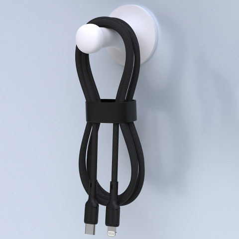 
USB-C – iPhone Lightning 30W 1m laidas – juodas
