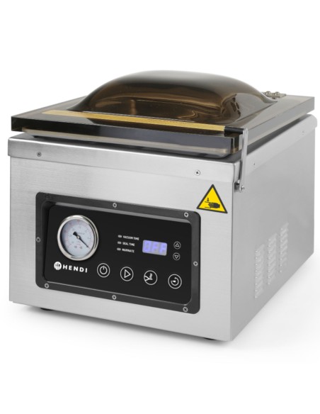 Kamerinė vakuuminio pakavimo mašina su alyvos siurbliu 300mm 950W PROFI LINE 300 Hendi 201435 Kamerinė vakuuminio pakavimo mašina su alyvos siurbliu 300mm 950W PROFI LINE 300 Hendi 201435