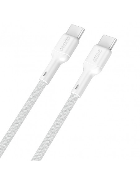
USB-C PD 240W 2m laidas – baltas
