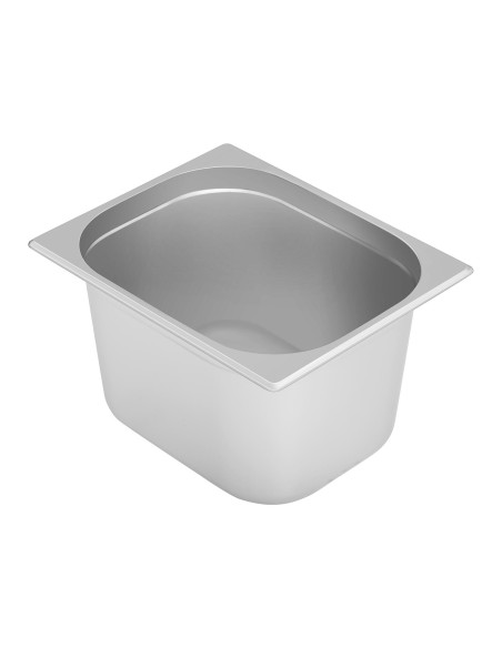 Nerūdijančio plieno maisto indas GN1/2 gylis 200 mm