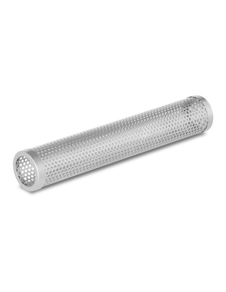 Rūkyklos įdėklas medžio drožlėms, nerūdijančio plieno vamzdis 30,5x5,2 cm Rūkyklos įdėklas medžio drožlėms, nerūdijančio plieno vamzdis 30,5x5,2 cm