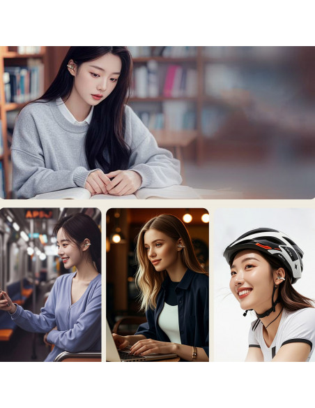 
U20 TWS belaidės „Bluetooth“ ausinės – baltos
