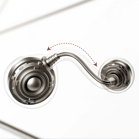 
U20 TWS belaidės „Bluetooth“ ausinės – juodos
