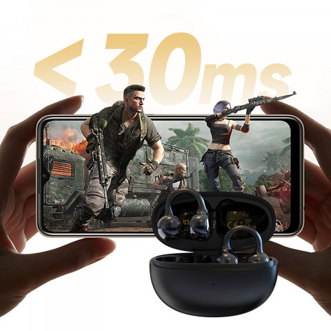 
U20 TWS belaidės „Bluetooth“ ausinės – juodos
