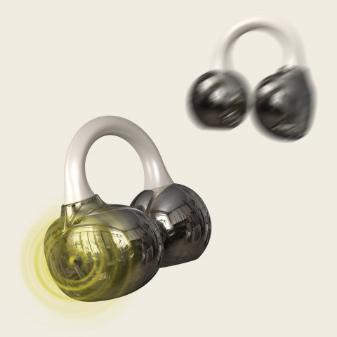 
U20 TWS belaidės „Bluetooth“ ausinės – juodos
